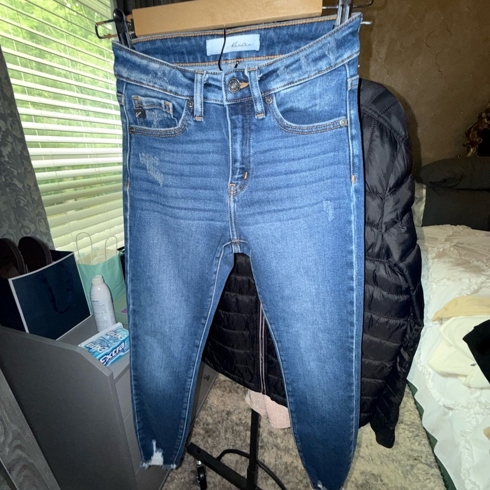 KanCan Blue Skinny Jeans Medium Wash